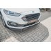 Накладка сплиттер на передний бампер на Ford Mondeo V